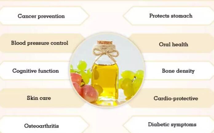 How many calories in grape seed oil